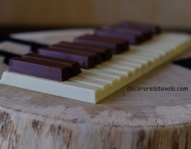 composizione pianoforte con cioccolatini