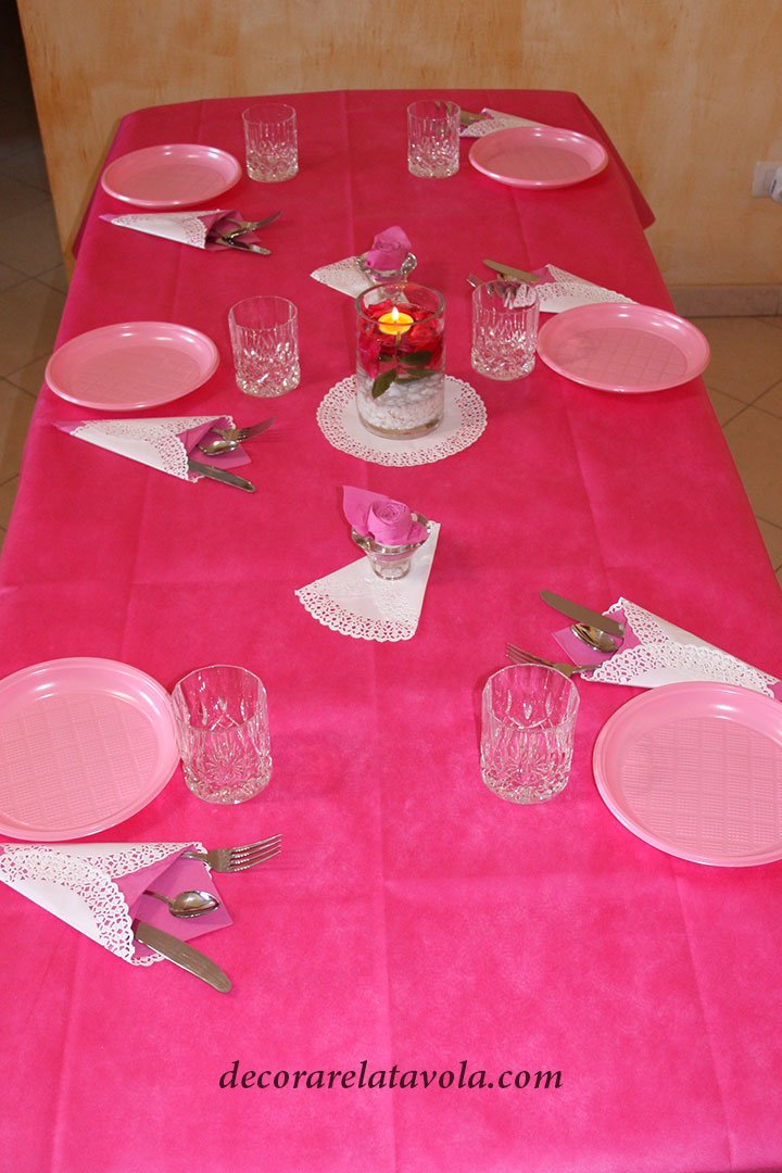 tavola rosa festa della mamma 09