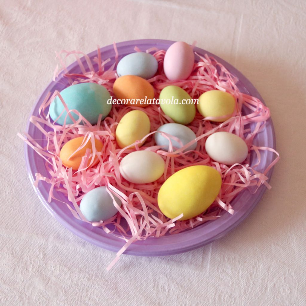 uova colorate per decorazioni pasqua