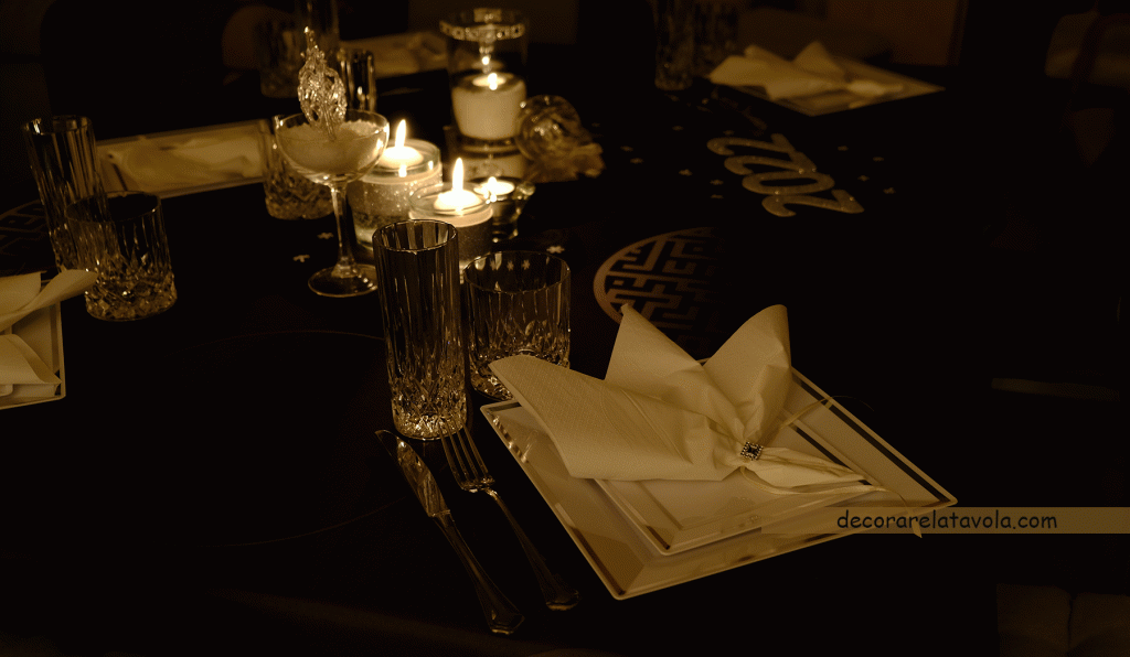 tavola luci candele